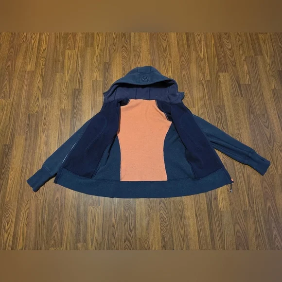 Lululemon Women’s Size 10 Scuba Full-Zip Hoodie Active Jacket Sweatshirt  D40 - Picture 7 of 10